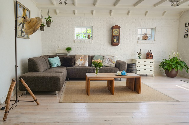 brown-living-room-with-a-l-shaped-couch-and-wooden-table