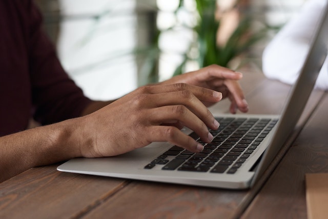 person-typing-on-a-laptop