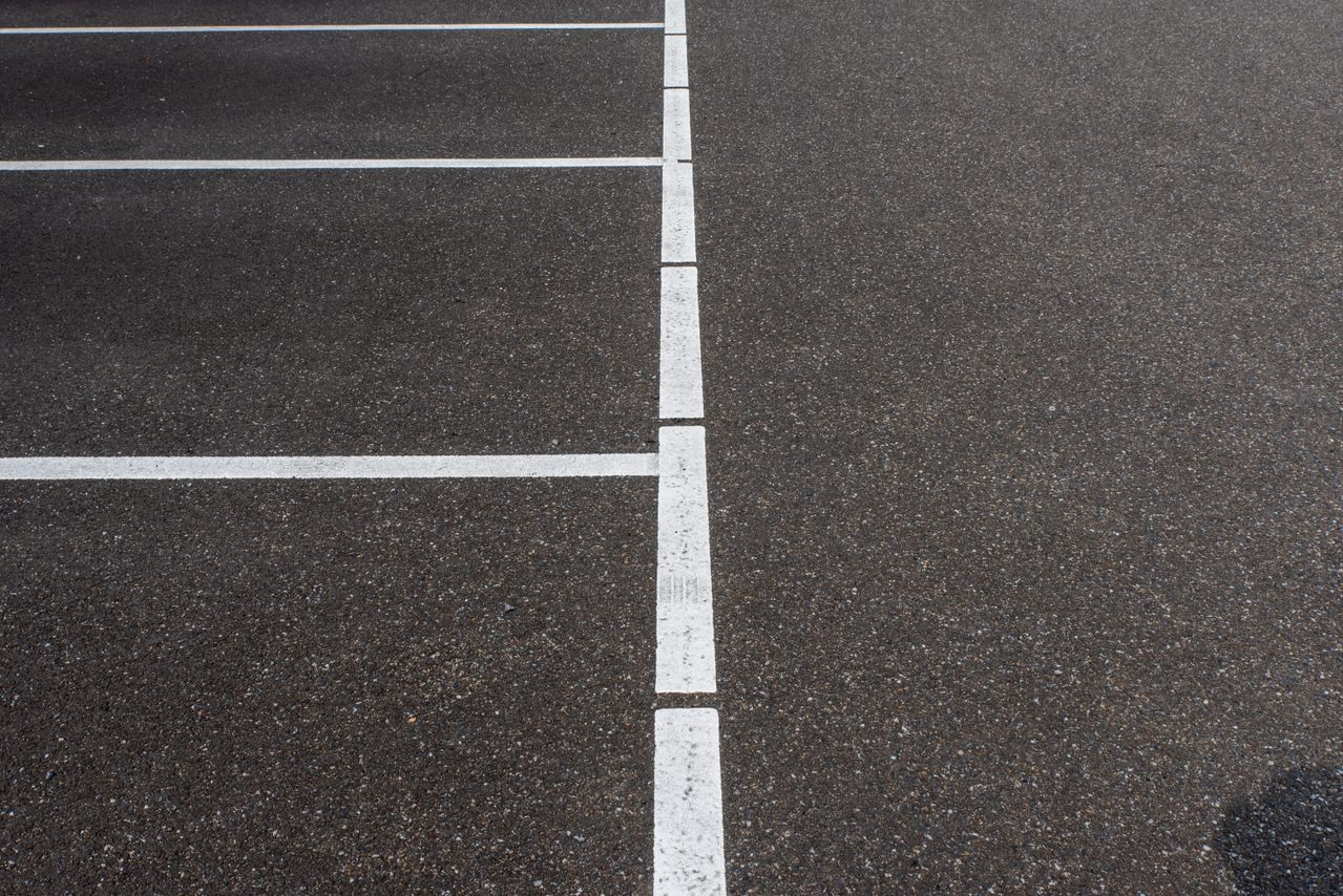 White Parking Lines